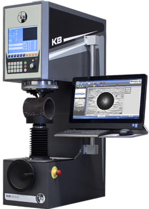 KB 250 – 3000 Video tvrdoměr pro měření metodou Brinell